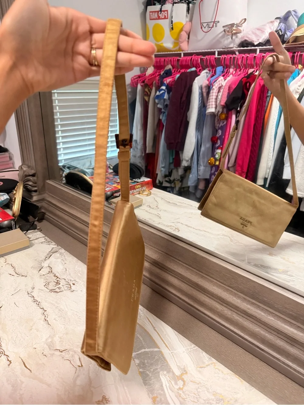 Prada classic messenger